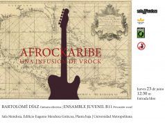 AFROCKARIBE: rock de los 60 y 70 con ritmos afrovenezolanos Afrockaribe