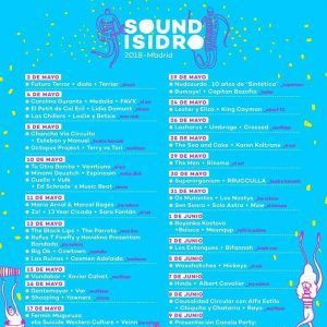 Llegó Sound Isidro 2018 con un cartel pletórico Sound Isidro