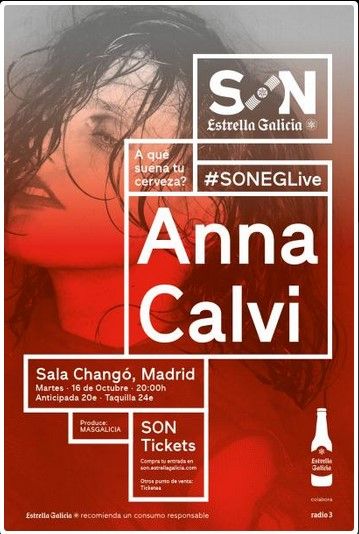 Anna Calvi en Madrid SON Anna Calvi