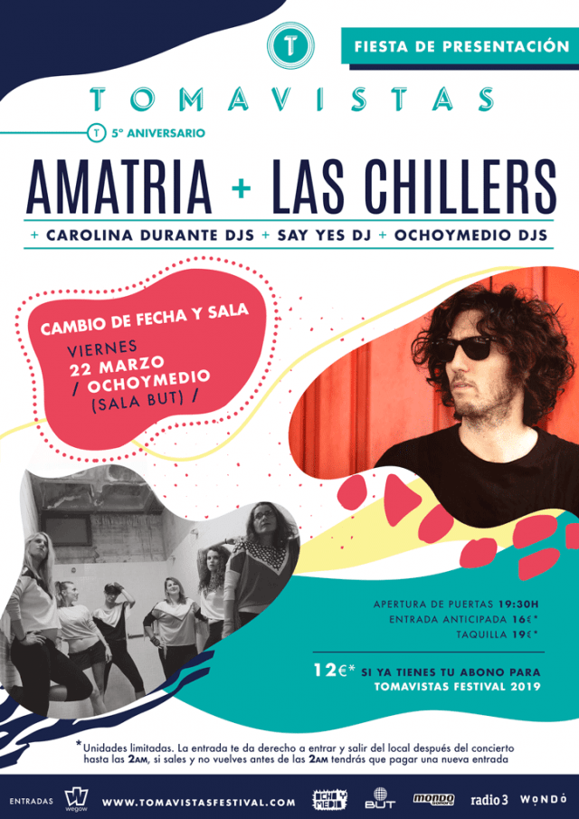 Tomavista fiesta presentación Festival Tomavistas