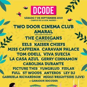 Nuevas confirmaciones del DCODE FEST 2019 DCODE 2019