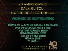 40 años Sala El Sol