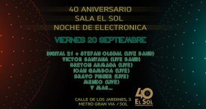 40 años Sala El Sol
