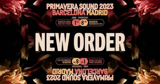 New Order en Primavera Sound New Order Primavera Sound
