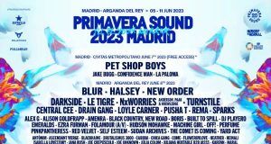 Primavera Sound 2023 cartel