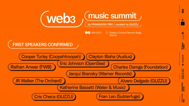 Web3 Music Summitt Primavera Sound Madrid