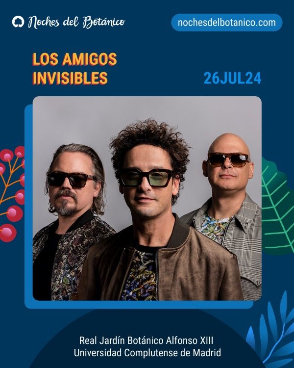 LosAmigosInvisibles NdB Noches del Botánico 2024
