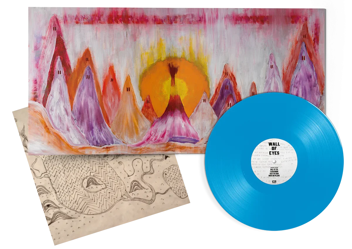 The Smile Wall of Eyes vinilo azul