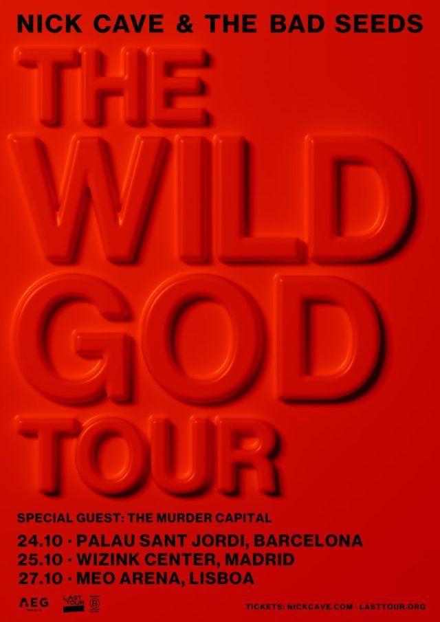 Nick Cave en Bcn, Madrid, Lisboa Nick Cave The Will God Tour