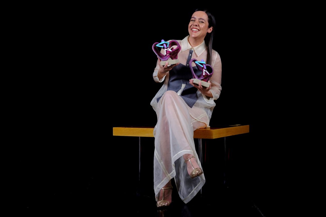 Valeria Castro en Premios MIN 2024