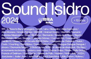 Sound Isidro celebra 10 años con una oferta extendida de conciertos Sound Isidro 2024 Cartel