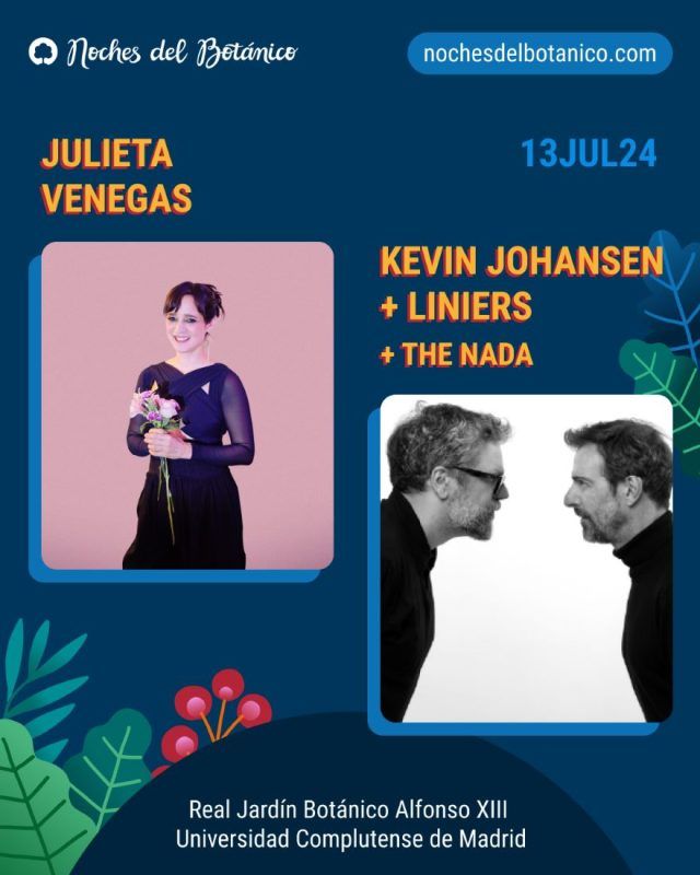 Julieta Venegas-Kevin Johansen-NdB Julieta Venegas-Kevin Johansen Noches del Botánico