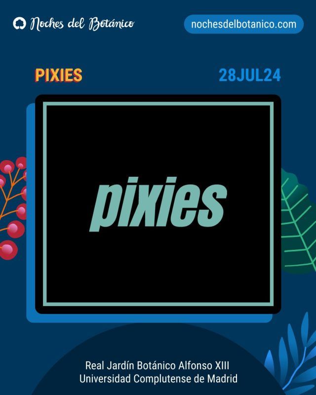 Pixies-NdB Pixies Noches del Botánico