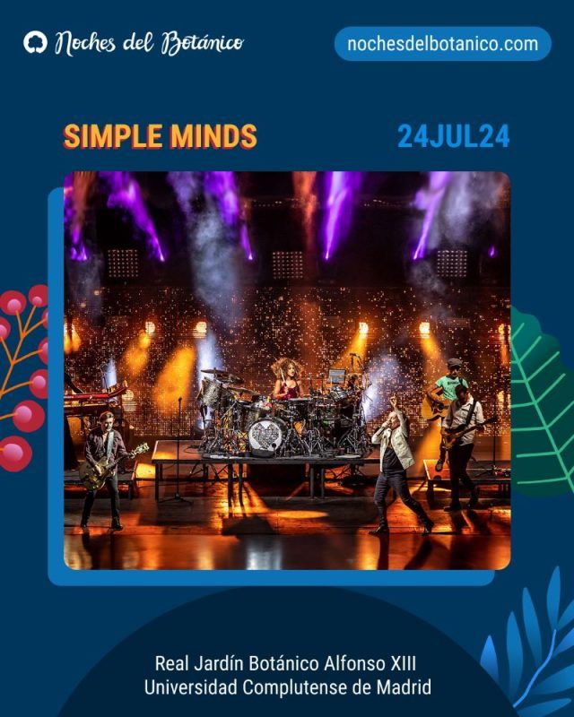 SimpleMinds-NdB Simple Minds en Noches del Botánico