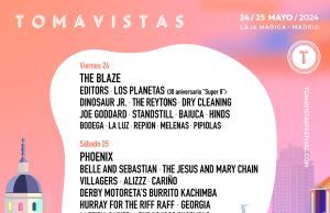 Tomavistas 2024 cierra el cartel con ocho nuevos nombres Tomavistas 2024 Cartel