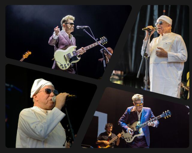 Salif Keita & Santiago Auseron por Victor Moreno Salif Keita y Santiago Auseron en Noches del Botánico