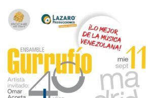 Ensamble Gurrufío celebra 40 años en Madrid y Tenerife Ensamble Gurrufio Madrid