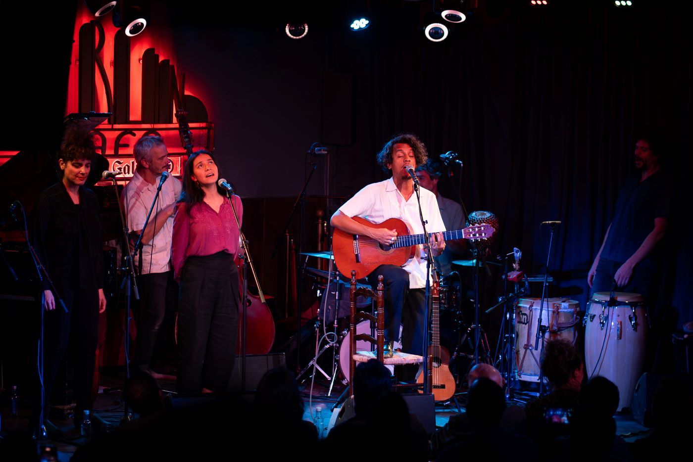Augusto Bracho y el Septeto Tremendón en Café Berlín, Madrid