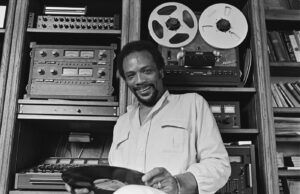 Quincy Jones en el estudio, 1980