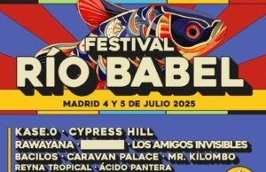 Madness, Caravan Palace, Bebe y Rawayana se unen a Río Babel 2025 Rio Babel 2025 Cartel