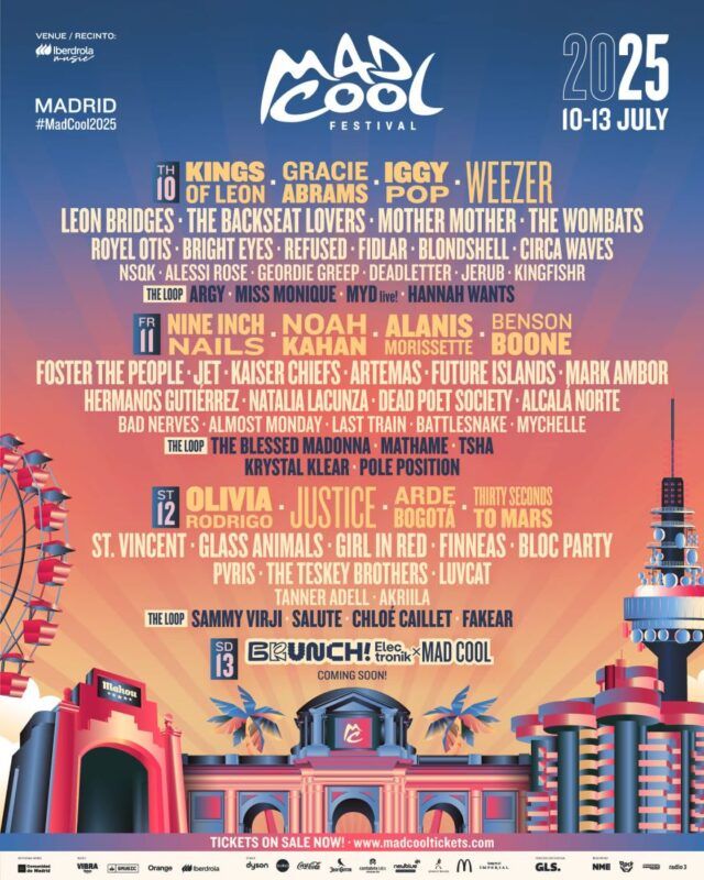 Mad Cool por dias Mad Cool 2025