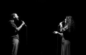 Sílvia Pérez Cruz y Salvador Sobral: buen rollo hasta con tormenta Silvia Pérez Cruz y Salvador Sobral en Noches del Botánico