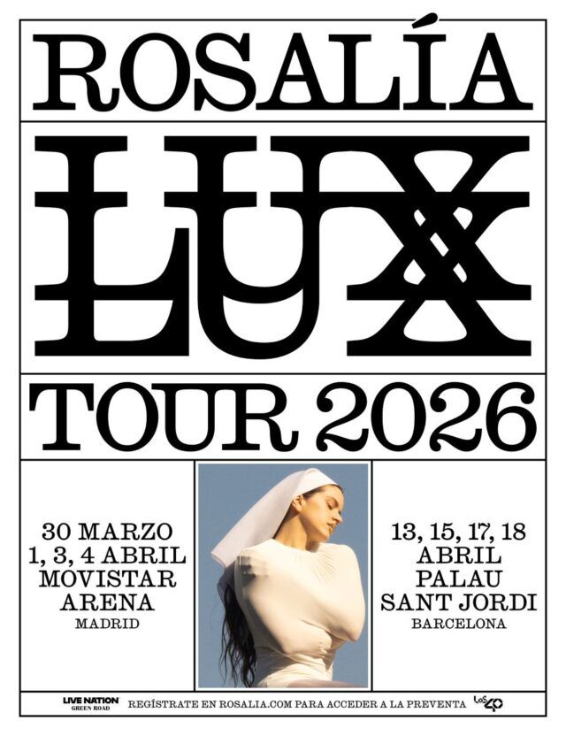 Rosalia Tour Rosalia LUX Tour