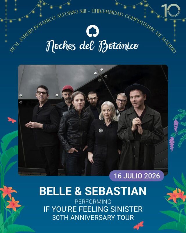 BELLE AND SEBASTIAN NdB BELLE AND SEBASTIAN Noches del Botanico
