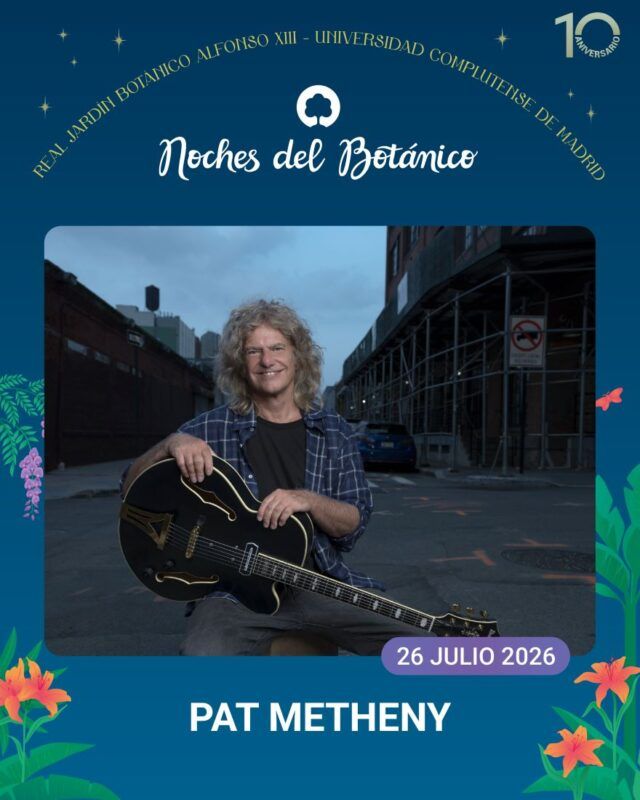 PAT METHENY NdB Pat Metheny en Noches del Botánico