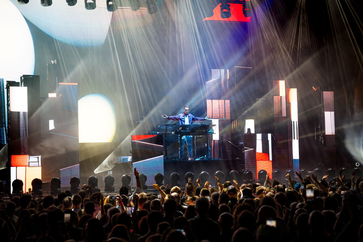 Jean Michel Jarre en Noches del Botánico, Madrid